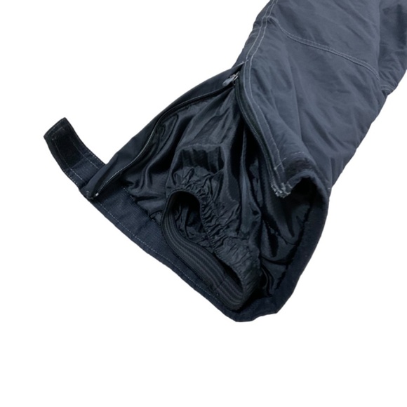 LL Bean Unisex Kids Snow Pants Reinforced Knee Lined Gray KIDS 12 Style# 0 BLP2 - Picture 7 of 13